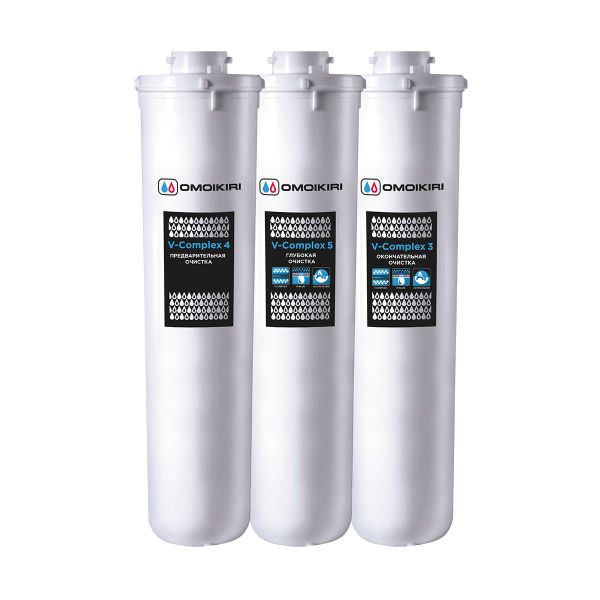 Omoikiri MOD 2.0 Комплект сменных модулей для водоочистителей Pure Drop Lite  арт 4998032