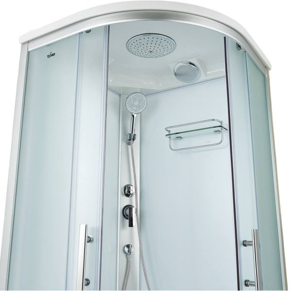 Душевая кабина Timo PDS T-6601PDS 100x100 см профиль хром стекло матовое