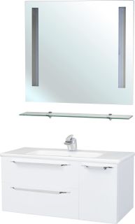 Тумба под раковину Bellezza Луиджи 100см белый 00000007298 Тумба под раковину Bellezza Луиджи 100см белый 00000007298