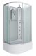 Душевая кабина Niagara NG-2310-14RBKTG с гидромассажем 120x80см серебро/матовое