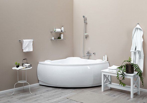 Акриловая ванна Aquanet Flores 150x150
