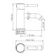 Смеситель для раковины WasserKRAFT Wern 4205 никель