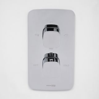 Термостатический смеситель для ванны и душа WasserKRAFT Naab 8644 T хром