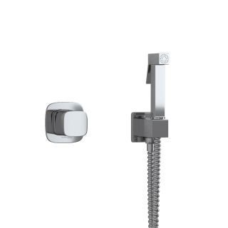 Гигиенический душ со смесителем WasserKRAFT A08657 со шлангом 120 см хром