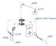Душевой комплект WasserKRAFT Neime Thermo A171919 с термостатом хром