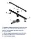 Душевой лоток RGW SDR-52B 76215280-04 80 см чёрный Душевой лоток RGW SDR-52B 76215280-04 80 см чёрный