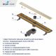 Душевой лоток RGW Drain Leo-31Gb 60213160-06 60 см золото брашированное
