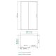 Душевой уголок WasserKRAFT Main 41S33 130x90 см профиль хром стекло прозрачное