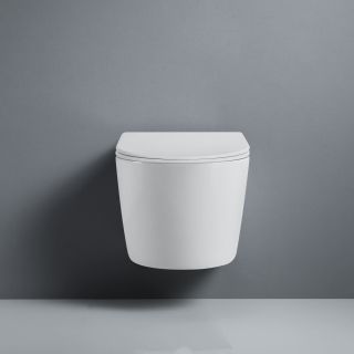 Унитаз подвесной RGW SW-51 80420251-01 безободковый белый