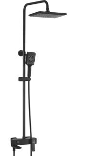 Душевая стойка Rose R2736H чёрный матовый Душевая стойка Rose R2736H чёрный матовый