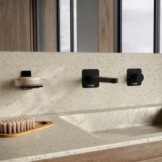 Смеситель для раковины WasserKRAFT Fulda A5251.301 чёрный матовый