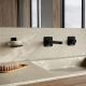 Смеситель для раковины WasserKRAFT Fulda A5251.301 чёрный матовый