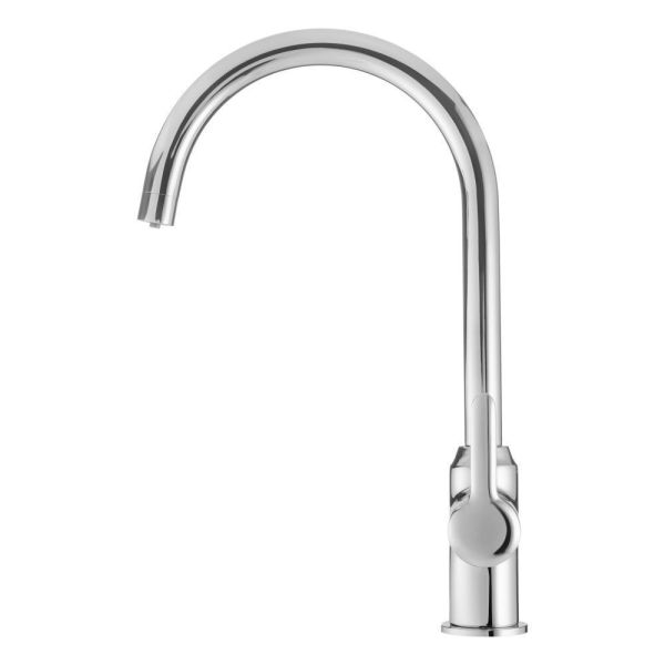 Смеситель для кухни Swedbe Selene Plus K8041M в комплекте с фильтром Аквафор Морион хром