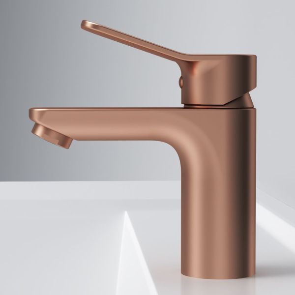 Смеситель для раковины AM.PM  X-Joy F85A02144 розовое золото