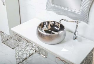 Консоль Armadi Art Aura 110см хром 891-CR Консоль Armadi Art Aura 110см хром 891-CR