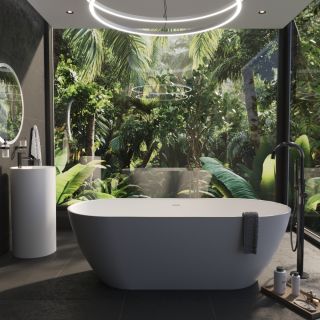 Ванна из искусственного камня WHITECROSS Tawna 0218.180080.200 180x80 см белый матовый Ванна из искусственного камня WHITECROSS Tawna 0218.180080.200 180x80 см белый матовый