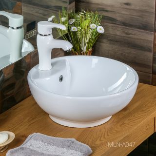 Накладная раковина Melana 320359-805 45см белый Накладная раковина Melana 320359-805 45см белый