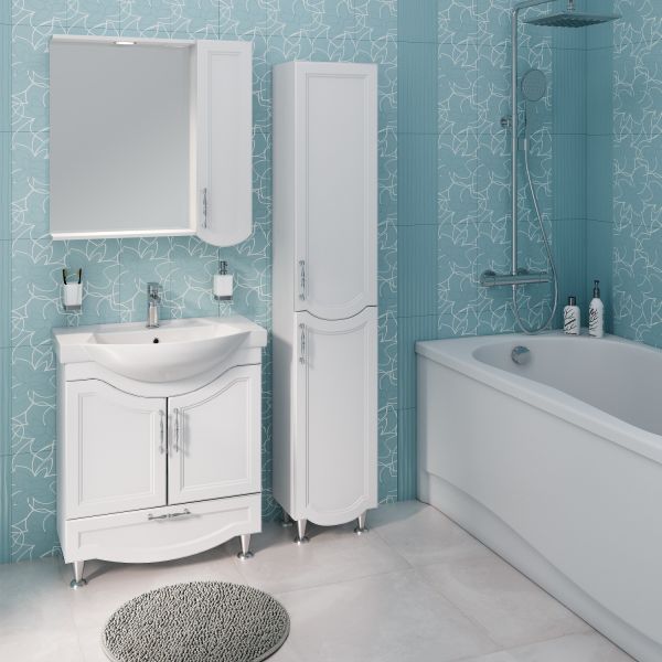 Тумба под раковину Runo  (под умывальник Элеганс 75) Неаполь 75 (00-00001034)