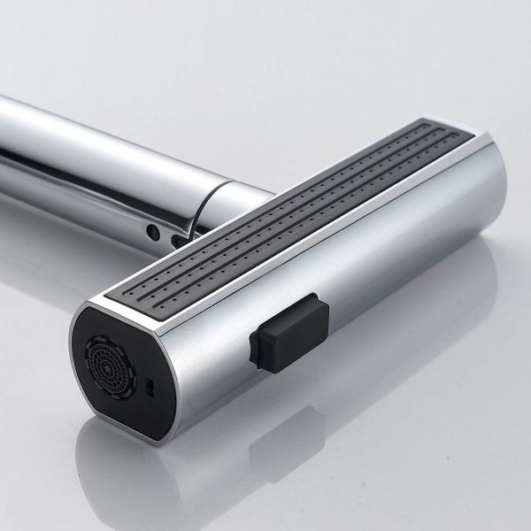 Смеситель для кухни Shevanik S263 с мультифункциональным изливом хром