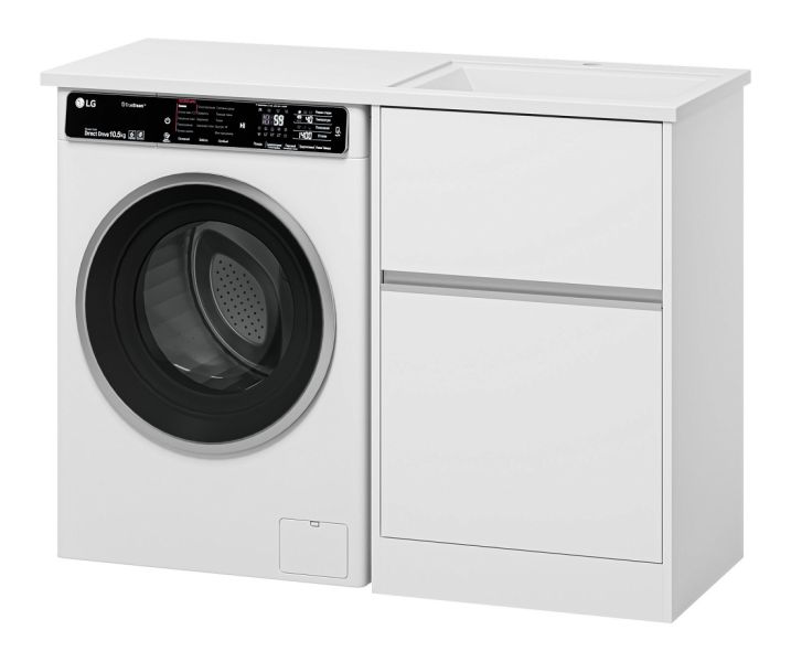 Напольная тумба под раковину Misty Ингрид УТ000026828 55 см белый