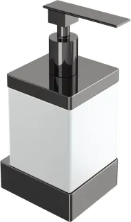 Дозатор Boheme Qubic 10727-SGM графит