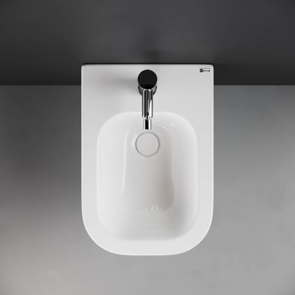 Биде подвесное Ceramica Nova New Day CN3006 белый Биде подвесное Ceramica Nova New Day CN3006 белый