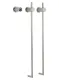 Полотенцесушитель электрический Wonzon & Woghand Leipzig WW-AL3621-BN 76x42 см брашированный никель