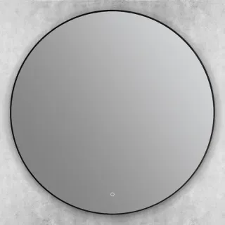 Зеркало с подсветкой ArtMax Sanremo AM-San-1000-DS-F-Nero 100 см чёрный