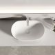 Раковина Ceramicanova Твист (Twist) CN12001MW 50 см белый матовый