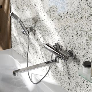Термостатический смеситель для ванны WasserKRAFT Berkel 4822L T хром