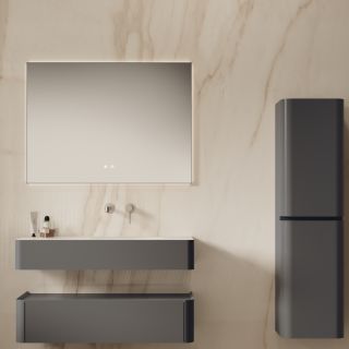 База под раковину Vincea Caprice 1000 подвесная, 1 выкатной ящик soft-close, серый матовый База под раковину Vincea Caprice 1000 подвесная, 1 выкатной ящик soft-close, серый матовый