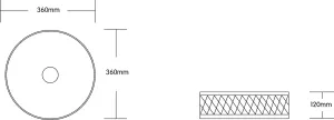 Раковина Milleau Glace MU7044F-GW белый