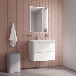 Тумба с раковиной IDDIS Клауд Икс (Cloud X) CLX70W0i95K 70 см белый