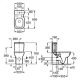Крышка для унитаза Roca Debba ZRU9302826 с микролифтом