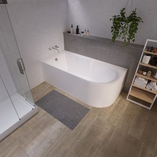 Акриловая ванна Grossman 150x85см левая GR-2201L