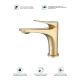 Смеситель для раковины Splenka S54.10.03 золотой сатин