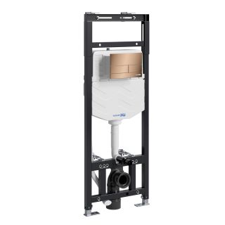 Система инсталляции для унитазов WasserKRAFT Alme 15TLT.010.ME.RG04 с кнопкой смыва