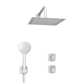 Душевой комплект WasserKRAFT Saale A9551.266.146.254.328.156.155 белый матовый