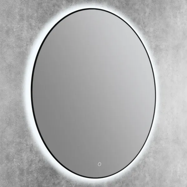 Зеркало с подсветкой ArtMax Sanremo AM-San-1000-DS-F-Nero 100 см чёрный