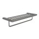 Полка для полотенец Knotlor  TR102GM, оружейная сталь