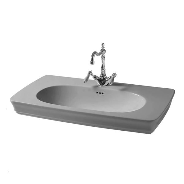 Раковина ArtCeram Civitas CIL002 34 00 серая 90 см Раковина ArtCeram Civitas CIL002 34 00 серая 90 см