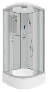 Душевая кабина Niagara NG-3301-14P 90x90см серебро/матовое