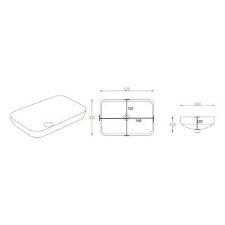 Раковина Velvex E408X, белый Раковина Velvex E408X, белый