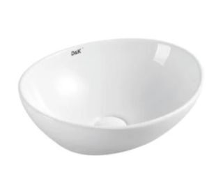 Раковина накладная D&K Matrix DT1390716 41см белый Раковина накладная D&K Matrix DT1390716 41см белый