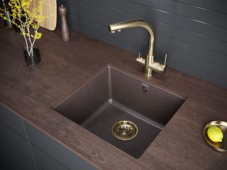 Смеситель для кухни Paulmark Essen Es213011-BR бронза Смеситель для кухни Paulmark Essen Es213011-BR бронза