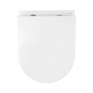 Унитаз подвесной Azario Adagio AZ-5177T-WHT безободковый торнадо белый