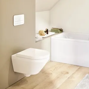Унитаз подвесной Villeroy & Boch Architectura 4694CL01 TwistFlush с сиденьем Soft Close белый