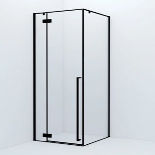 Душевой уголок IDDIS Slide квадратный чёрный матовый SLI6BS0i23