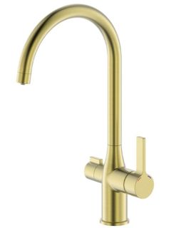 Смеситель для кухни IDDIS Pure PURMGFJi05 с каналом для фильтрованной воды золото матовое Смеситель для кухни IDDIS Pure PURMGFJi05 с каналом для фильтрованной воды золото матовое