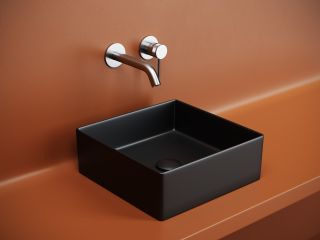 Раковина Ceramicanova Элемент (Element) CN6068MB 36 см чёрный матовый